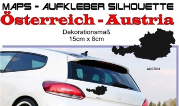 Autoaufkleber Austria/Österreich